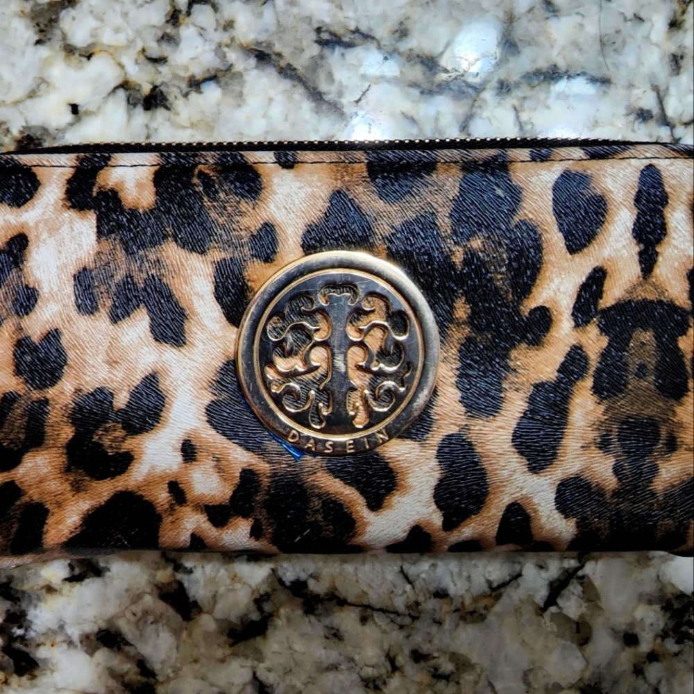Dasein Leopard Print Wallet